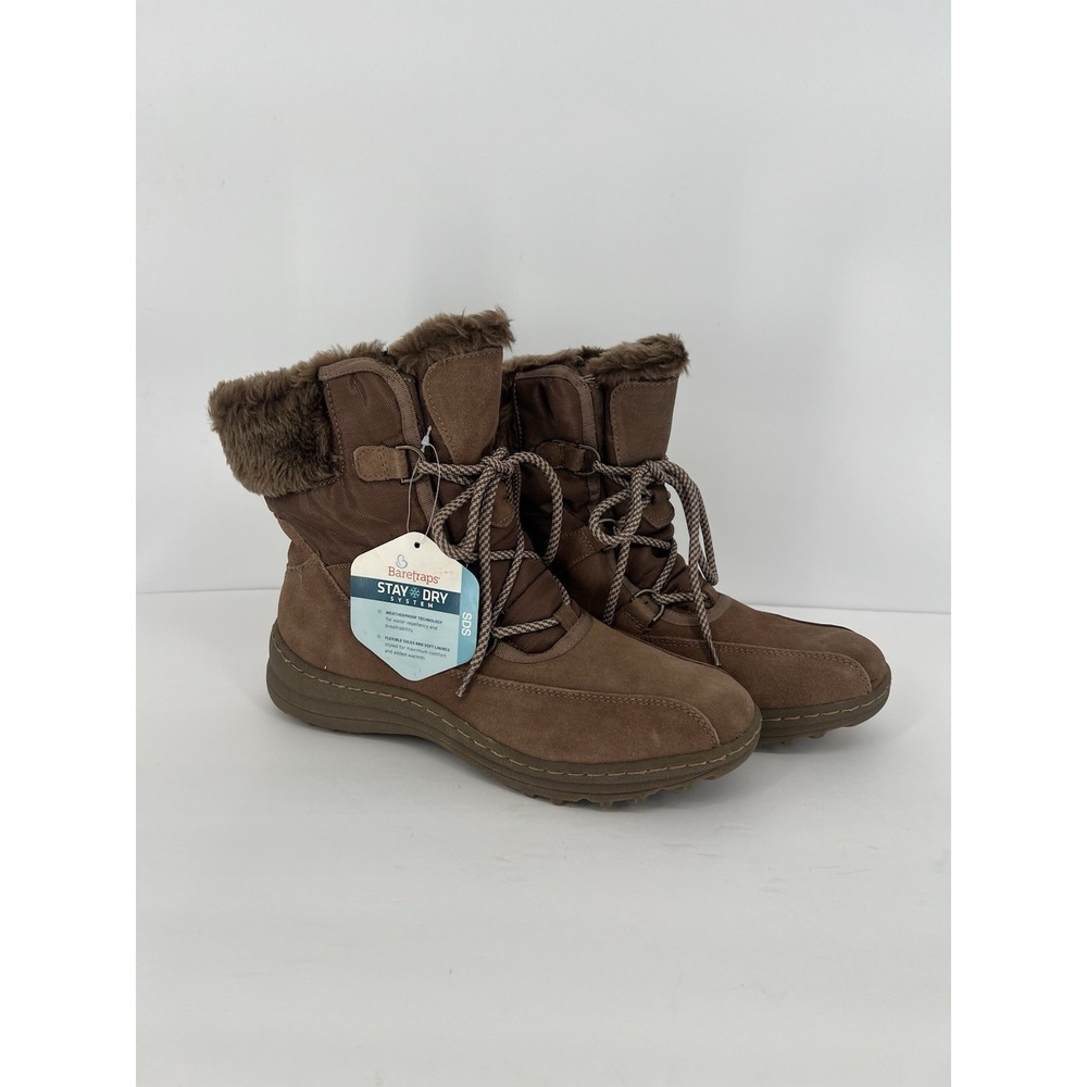 Baretraps Aero suede leather water-resistant ankle cold weather bootie Size‎ 9.5